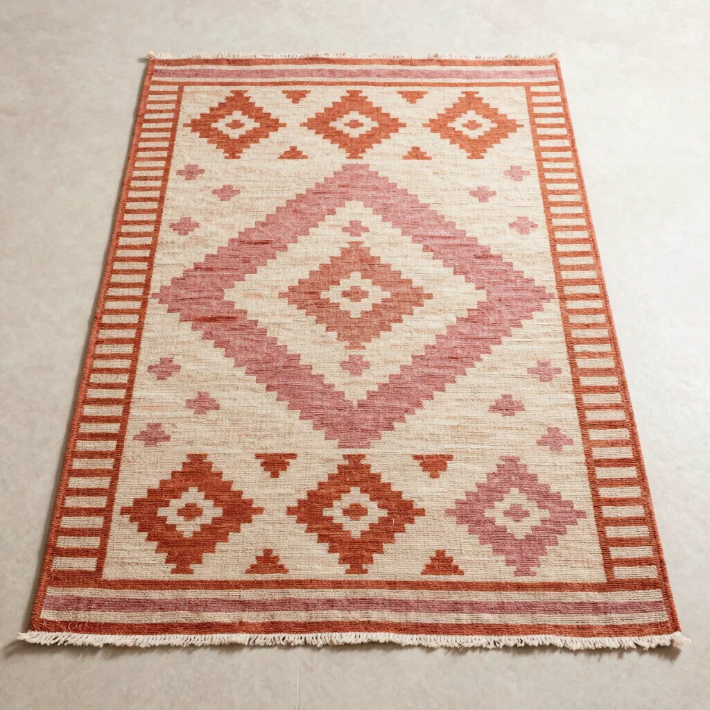 Terracotta Kilim Rug